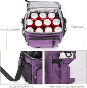 Free Sample Customized Durable <b>Lunch</b> Cooler <b>Bag</b> Cotton Canvas Eco-friendly OEM Portable Shopping <b>Bag</b> Food <b>Thermal</b> - Product Image 4