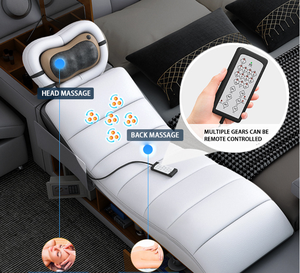 2023 חדש מעוצב עור יוקרתי מיטה חכמה ומיטה מיטה חכמה - Product Image 3