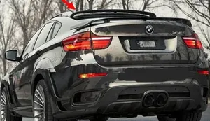 สปอยเลอร์ท้ายรถสปอยเลอร์ด้านหลังรถสปอยเลอร์สำหรับรถยนต์ E71 BMW E71 X6 2008 2010 2011 2012 2013 2014 - Product Image 3