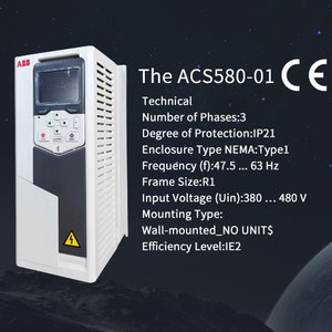 Variador de Frecuencia Variable de CA de Alto Rendimiento AB Acs 580 Original, 0.75KW-500KW, 380V, Convertidor de Frecuencia Trifásico - Product Image 5