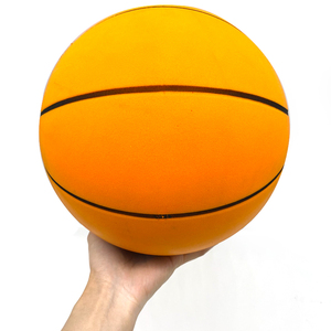 Custom Logo Orange Basketball Training Toys Silent Basketball Size 7 Near Silent-core <b>Bounce</b> Indoor Training Basket <b>Ball</b> - Product Image 4