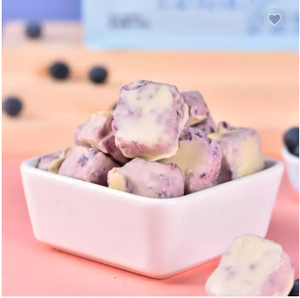 Фруктовый кубик-йогурт Fasimiyu 45г: клубника, черника, желтый персик, сублимированный, готовый к употреблению для детей и взрослых - Product Image 3