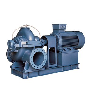 Large Capacity Horizontal Split Case Double Suction Centrifugal <b>Pump</b> With Motor - Product Image 1