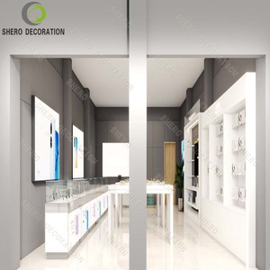 Modern Phone Shop Interior Design Luxury Cell Phone Showcase Durable Phone Display <b>Shelf</b> for Shop Furniture Fits - Product Image 3