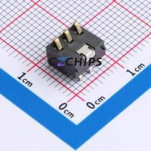 GT-BTP25003-0700A-002A Blade/Spring Contact Battery Connector SMD,P=2.5mm Connector Spring Contact Type 2.5mm 3P Horizontal - Product Image 1