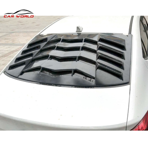Car Rear <b>Window</b> Louvers <b>Cover</b> for 2016 2017 Auto Black Back <b>Window</b> Fit 2018 Exterior Parts - Product Image 6