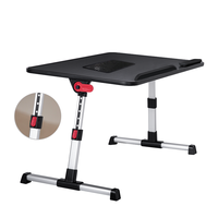 Table portable pour ordinateur portable avec ventilateur de refroidissement, table réglable pour ordinateur portable, plateau de lit, bureau debout multifonctionnel
