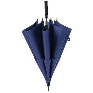 Automatic Open Golf <b>Umbrella</b> Large Oversize Double Canopy Vented <b>Windproof</b> Waterproof Stick <b>Umbrellas</b> for Rain - Product Image 3