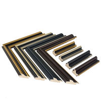 Cadre de peinture en bois massif, largeur 42 mm, design moderne, plusieurs couleurs, matériau durable, pour affichage mural ou sur table, 4238