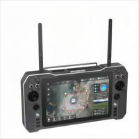 Télécommande de drone Skydroid H30 16 canaux 1,4 GHz/2,4 GHz/800 MHz pour transmission numérique de données vidéo, portée aérienne de 50 km
