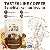 SAIYANG Fabricante de Café de Hongos de Marca Privada, Adaptógeno 7 en 1, Café Arábica, Café Instantáneo de Hongos en Polvo