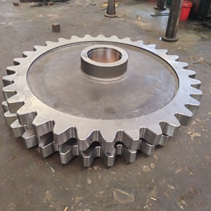 Sprocket Wheel Casting Steel Sprocket Non-standard <b>Large</b> Sprocket Processing and Customization - Product Image 2