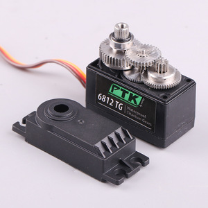 Ptk 6812tg <b>D</b> Standard Servo High Torque Titanium Gears Waterproof Rc Boat Ship <b>Model</b> - Product Image 1