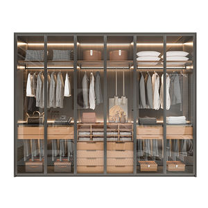 New Design Customized Size Furniture Sliding Door Modern Simple Home Wardrobe <strong>Closet</strong> Design for Bedroom - Product Image 1