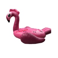 Canard flottant de l'eau gonflable d'événement extérieur pour annoncer, grand ballon gonflable de canard
