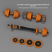 Haltères réglables DB04 à sélection rigoureuse pour hommes – Kit de fitness à domicile à réglage rapide (paire)