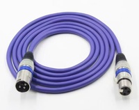 Câbles DMX de haute qualité, mâle 3 broches XLR vers femelle 3 broches XLR, 1m/2m, personnalisables