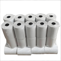 Rouleau de papier thermique XIAOHAITUN 57x35mm monocouche blanc 100% pâte de bois avec impression UV pour reçus de caisse enregistreuse POS