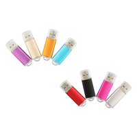 Clé USB en plastique neuve, clé USB originale 100% capacité réelle 4 Go, clé USB classique