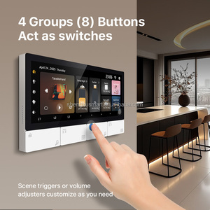 Tuya Wifi điều khiển không dây <span class=keywords><strong>6</strong></span>.<span class=keywords><strong>2</strong></span> inch cảm ứng thông minh Bảng điều khiển màn hình được xây dựng trong ZigBee <span class=keywords><strong>Gateway</strong></span> cho nhà thông minh - Product Image 3