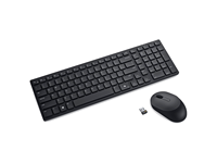 Set keyboard mouse komputer Dell KM555 aksesori perangkat keras komputer