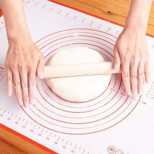 Food Grade Silicone Baking <b>Mat</b> Non-Stick Rectangle Dough <b>Rolling</b> and Pastry <b>Mat</b> Reusable with Measurement - Product Image 2