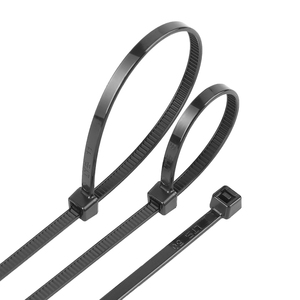 สายรัดเคเบิลไนลอนแบบล็อคอัตโนมัติ ขนาด 4.8x600 มม. แพ็ค 100 เส้น รับน้ำหนักได้ 50 ปอนด์ สีดำ สีขาว สำหรับใช้งานภายใน/ภายนอกอาคาร - Product Image 6