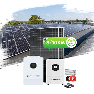 Système d'énergie solaire 8 kW 10 kW, kit complet avec panneaux solaires SWS10W-SPI-OFF, stockage d'énergie domestique de haute qualité 10 kW - Product Image 3