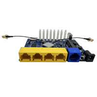 Placa Base para Router 4G Huastlink Fabricada en China, WiFi Inalámbrico 4G HC540 PCBA con Chipset MTK7620A, Compatible con Sistema Openwrt, Soporte Secundario