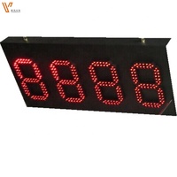 Tableau d'affichage de score de football LED extérieur, grand tableau d'affichage numérique, télécommande sans fil, affichage LED