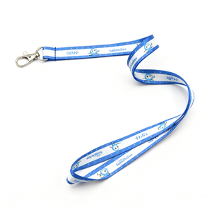 Cheap Custom Design Dye Polyester Safety Printing Logo Neck Key Chain PET Sublimation Lanyard Card Holder With <b>Hook</b> - Product Image 2