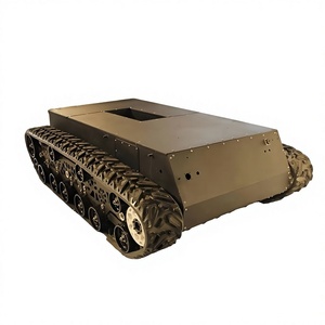 Châssis de robot sur chenilles 500 kg, plateforme électrique, pièces de machines de construction robustes - Product Image 1