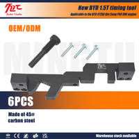 6 outils spéciaux de calage moteur pour BYD 1.5T 472QA Qin Song PRO DMi, outils de calage moteur pour voiture, emballage en boîte en papier