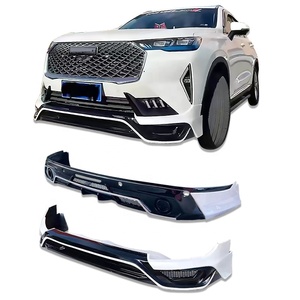 ชุดแต่งรอบคัน HAVAL H6 ปี 2021-2023 ดีไซน์สปอร์ต อุปกรณ์ตกแต่งรถยนต์ วัสดุ ABS ชิ้นส่วนกันชนหน้า-หลัง สเกิร์ตข้าง ดิฟฟิวเซอร์คุณภาพสูง - Product Image 1