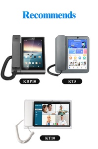 <span class=keywords><strong>Téléphone</strong></span> <span class=keywords><strong>de</strong></span> bureau intelligent sans fil 4G LTE WiFi KT5 avec carte SIM PSTN SIP - Product Image 5