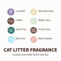 Lettiera Ibrida per Gatti ad Alta Assorbenza - Agglomerante in 3 Secondi, Miscela Premium di Minerali Naturali e Manioca