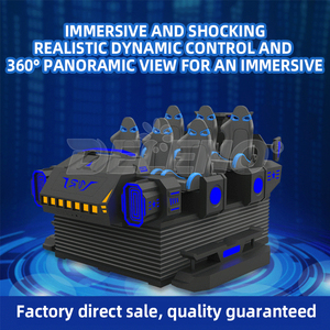 बिक्री के लिए सबसे अच्छा मनोरंजन 9d सिनेमा आभासी वास्तविकता सिम्युलेटर मशीन vr गेम उपकरण - Product Image 6