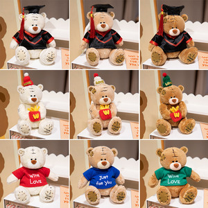 เสื้อยืดตุ๊กตาหมีนุ่มน่ารักเสื้อยืดออกแบบโลโก้ได้ตามต้องการ - Product Image 6