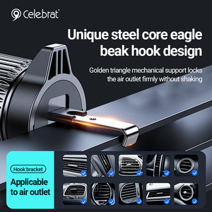 Commercio all'ingrosso HC-23 presa d'aria <span class=keywords><strong>mini</strong></span> <span class=keywords><strong>One</strong></span>-touch angolo di visione di apertura <span class=keywords><strong>Mini</strong></span> tazza di aspirazione Clip supporto per <span class=keywords><strong>telefono</strong></span> per auto - Product Image 4