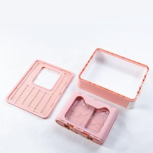 Foldable Covered Rectangle <b>Cat</b> Litter <b>Box</b> with Lid Easy Clean Odorless Large Capacity Plastic Fully Enclosed Drawer Design - Product Image 5