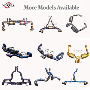 Sistema de Escape Completo Vortex Titanium para McLaren MP4-12C 3.8T V8 2011-2014, Diseño Ligero de Flujo Directo - Product Image 5