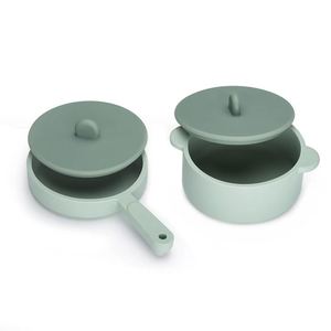 Nouvel ensemble de jouets éducatifs en silicone souple sans BPA pour cuisine de jeu, idéal pour le développement précoce des filles - Vente en gros 2024 - Product Image 4