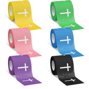 Großhandel Athletisches Sporttape mit Starkem Klebstoff Hypoallergen Leicht Abreißbar für Sportler Trainer Finger Knöchel Handgelenk - Product Image 6