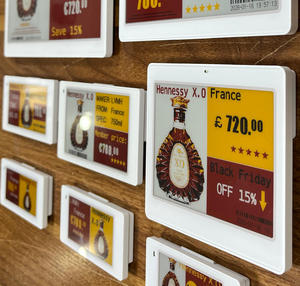 Etiquetas de Precio Digitales para Estantes con Pantalla de Tinta Electrónica E-Ink, Bluetooth 2.4GHz Ble5.0, Eas 4.2, Esp32, E-Paper, Epd, Eink, Esl - Product Image 3
