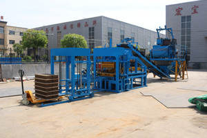 Máquina Automática Hidráulica para Fabricar Bloques de Hormigón Intertrabados QT4-15, Maquinaria de Fábrica China para la Producción de Bloques de Hormigón - Product Image 6