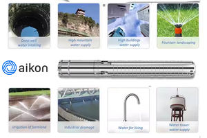 <span class=keywords><strong>Pompe</strong></span> submersible <span class=keywords><strong>pour</strong></span> puits profond en acier inoxydable, moteur monophasé 1,5 CV, haute pression, débit de 18 <span class=keywords><strong>m</strong></span>³/h, <span class=keywords><strong>profondeur</strong></span> maximale de 70 <span class=keywords><strong>m</strong></span> <span class=keywords><strong>pour</strong></span> - Product Image 5