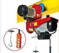 Ucuz fiyat 220V mini elektrikli vinç arabası ile uzaktan kumanda ile