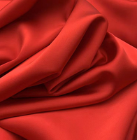 Nouveau tissu satiné en polyester imitation acétate double face respirant pour textile de maison, jupe, chemise, robe, costume, cheongsam
