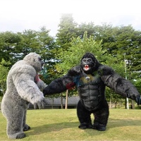 Costume de Mascotte Géante Gonflable King Kong Gorille de Haute Qualité Efun 2m 2.6m 3m, Costume de Dessin Animé Gorille Gonflable Pas Cher