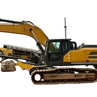 Promotion : Excavatrice sur chenilles haute performance 38,5 tonnes XE380GK pour carrière de roche et démolition de couches de roche, grande pelle de construction minière